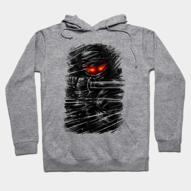 Dark ninja Hoodie by barmalisiRTB